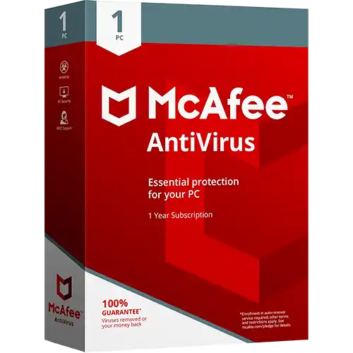 McAfee 1 usuario